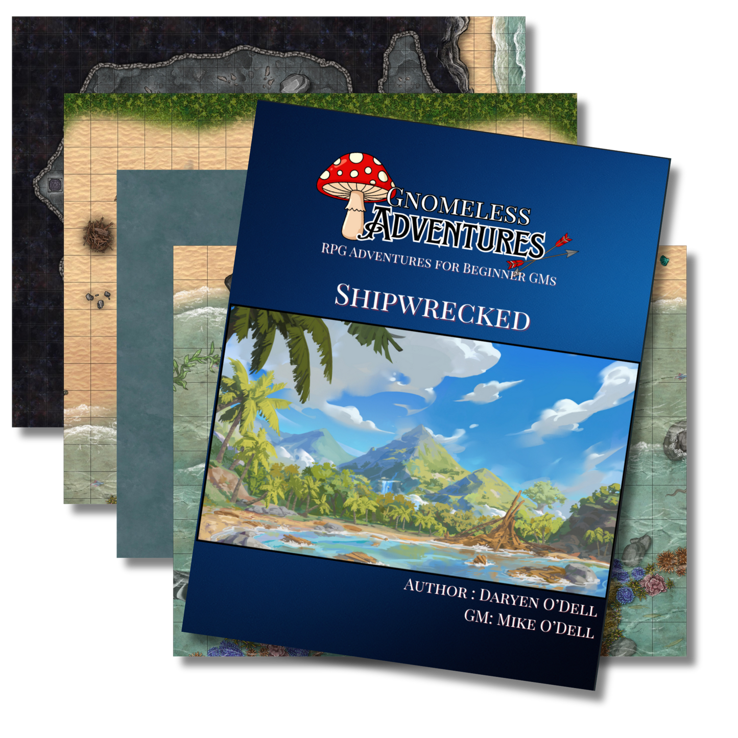 Gnomeless Adventures: Shipwrecked (5th Edition)