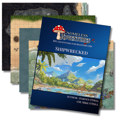 Gnomeless Adventures: Shipwrecked (5th Edition)