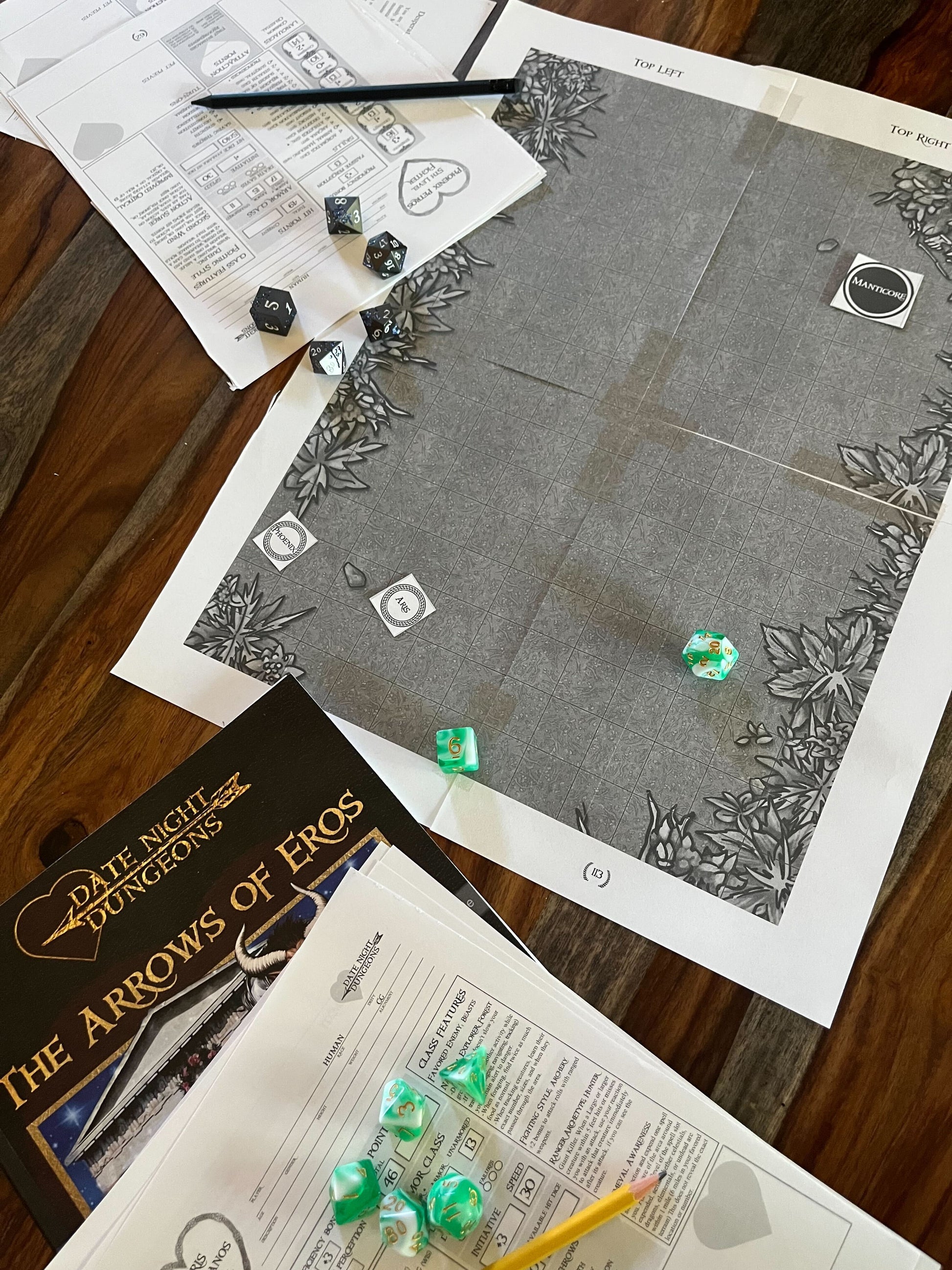 The Arrows of Eros: A Couple's Adventure Module (5th Edition)
