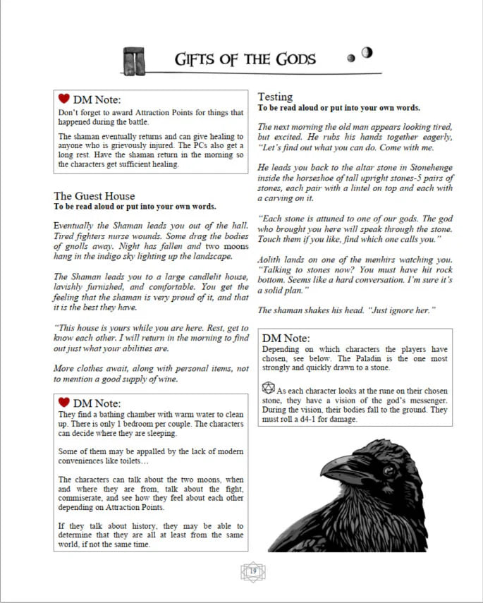 Heroes of the Henge: A Couple's Adventure Module (5th Edition)