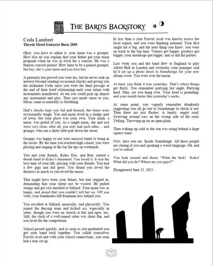 Heroes of the Henge: A Couple's Adventure Module (5th Edition)