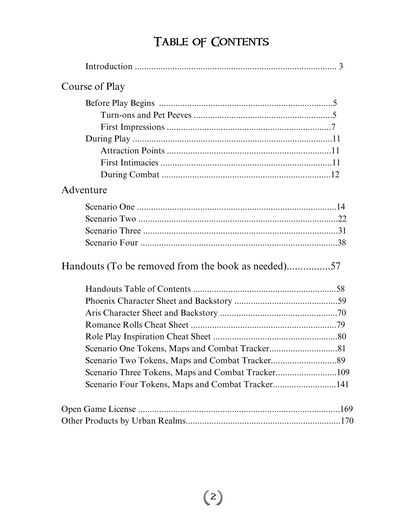 The Arrows of Eros: A Couple's Adventure Module (5th Edition)